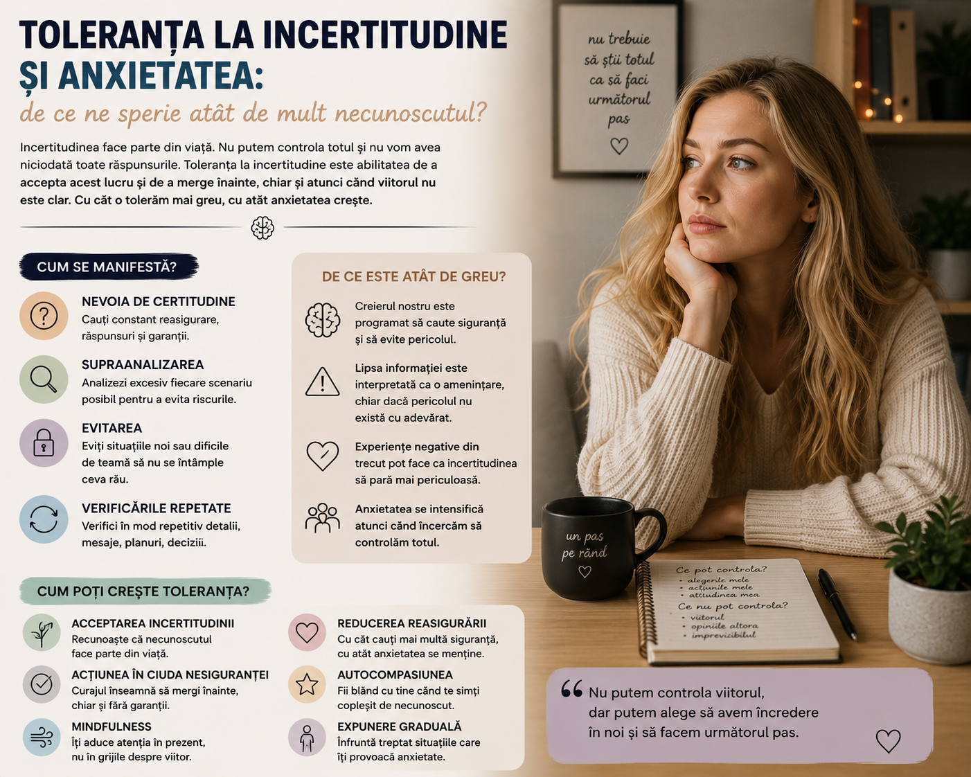 Toleranța la incertitudine și anxietatea